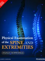 Physical Examination of the Spine and Extremities