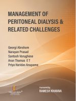 MANAGEMENT OF PERITONEAL DIALYSIS & RELATED CHALLENGES