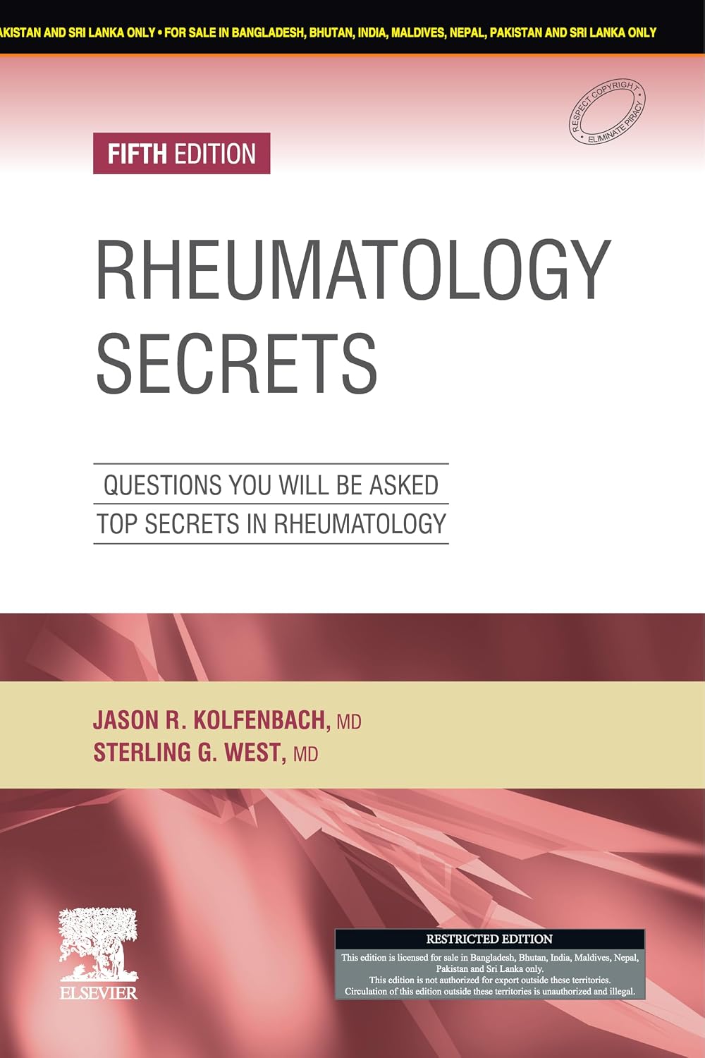 Rheumatology Secrets 5th Edition